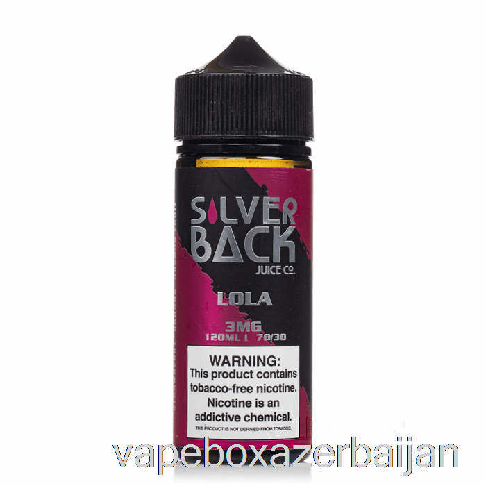 Vape Baku Lola - Silverback Juice Co. - 120mL 3mg